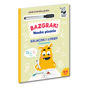 Bazgraki. Nauka pisania. Szlaczki i litery. Ćwiczenia